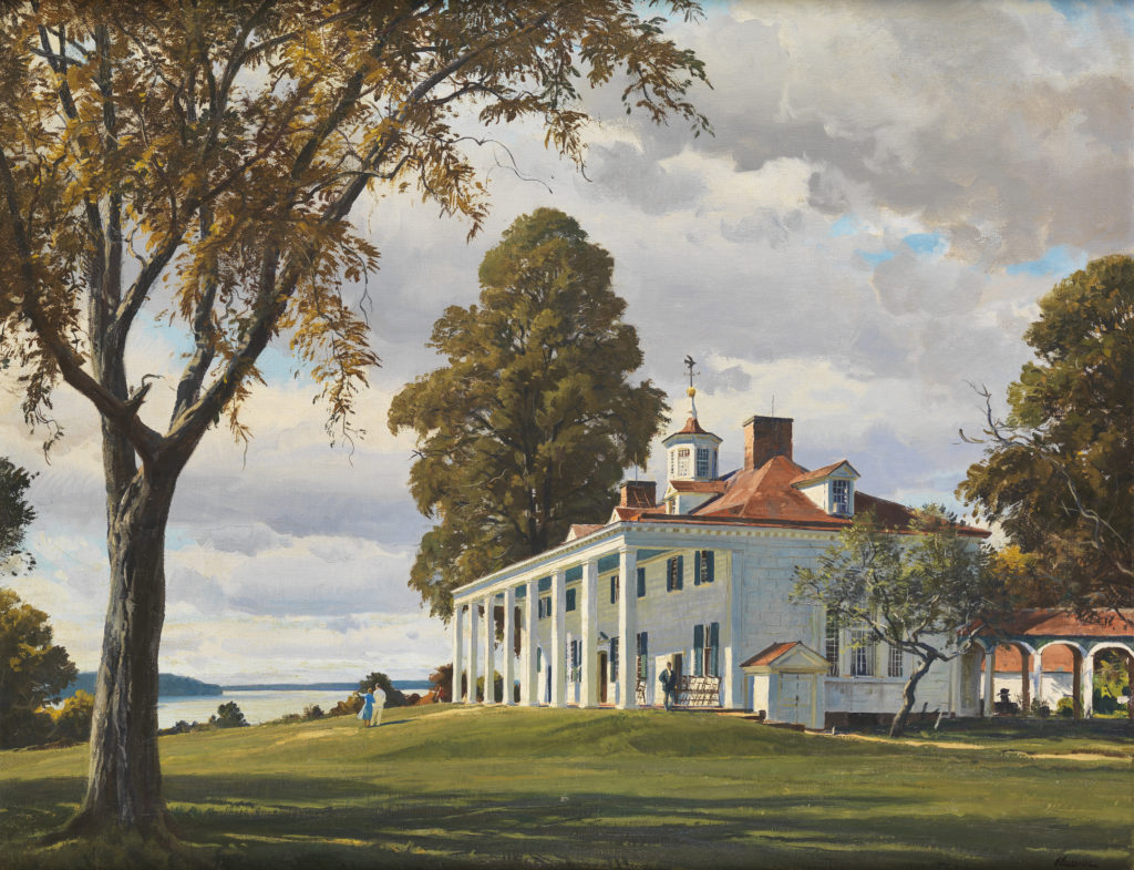 Washington's House at Mount Vernon Washington's House at Mount Vernon