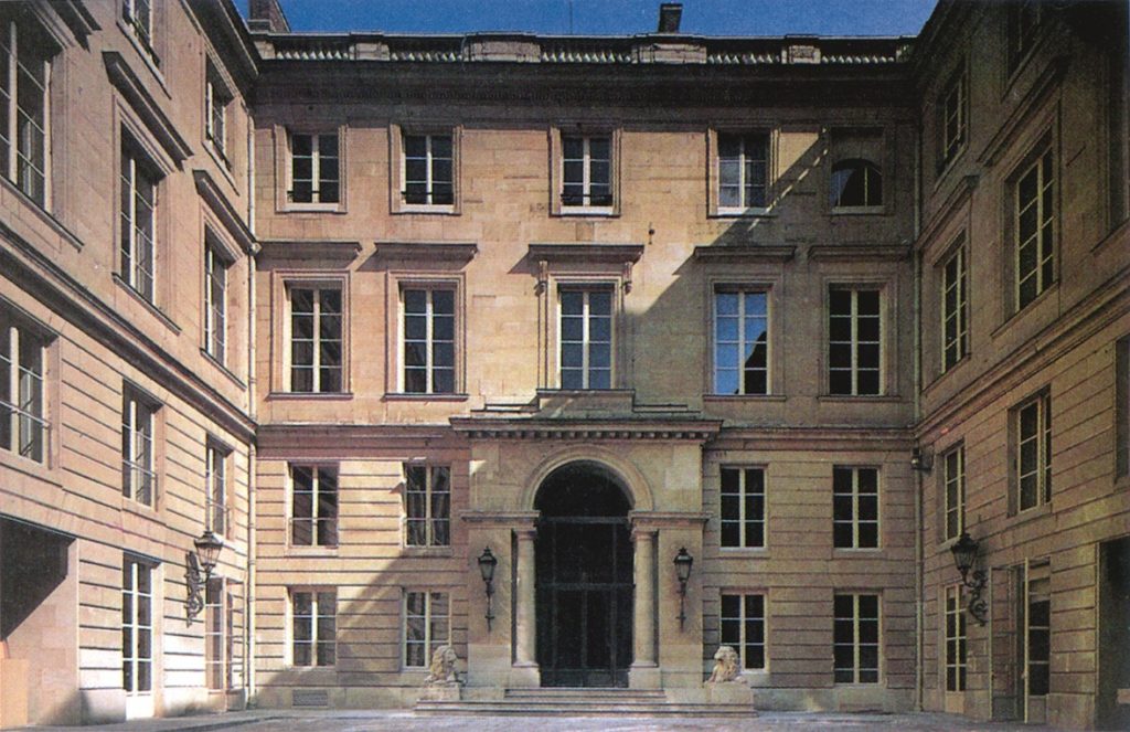 Paris George C. Marshall Center (Hotel de Talleyrand) | Secretary's Register (2001)
