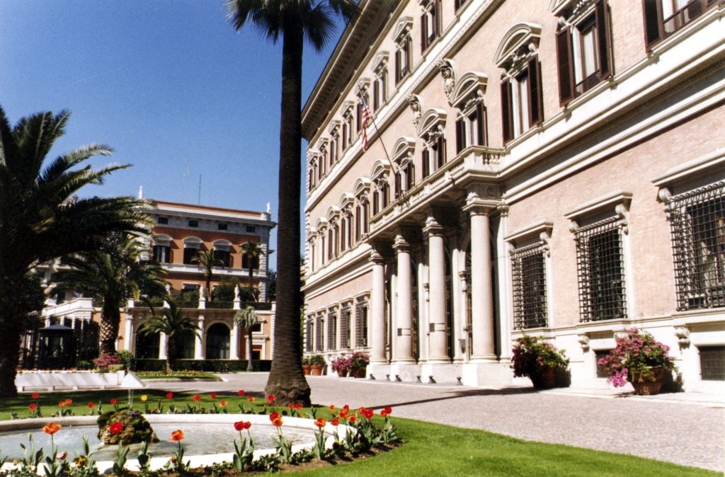 Rome Chancery (Palazzo Margherita and Twin Villas) | Secretary's Register (2001)