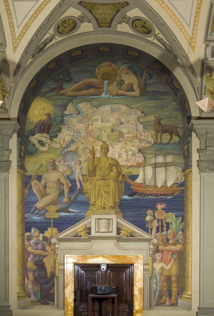 Rome - Mel Sembler Building - Conference Room - Allegoric Representation of Rome Rome - Mel Sembler Building - Conference Room - Allegoric Representation of Rome