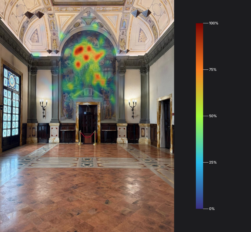 A Young Room: eye tracking (non-diplomats)